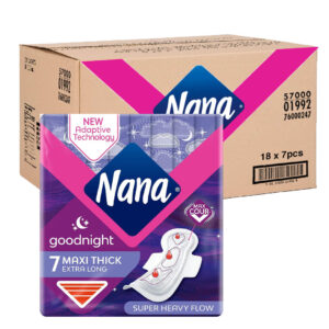 Nana Goodnight Maxi Thick with Wings 18x7pcs