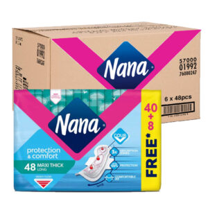 Nana Maxi Thick Super Wings 6x48pcs