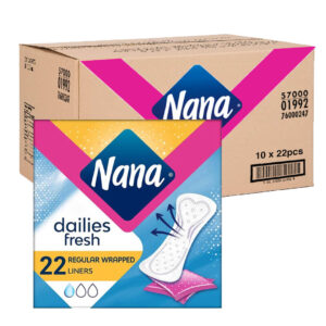 Nana Panty Liners Normal Wrapped 10x22pcs