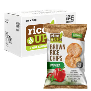 شيبس ارز حبوب كاملة بابريكا