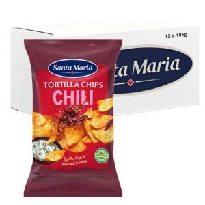 سانتا ماريا تورتيلا تشيبس تشيلي 185غ