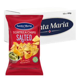 سانتا ماريا تورتيلا تشيبس مملح 185غ