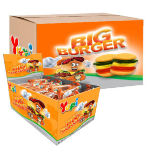 Yupi Big Burger Gummy 8x24x28g