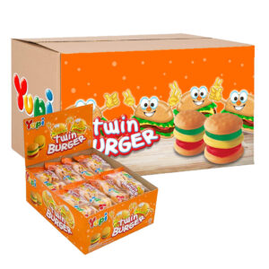 Yupi Twin Burger Gummy 12x24x14g