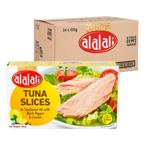 شرائح تونة فلفل أسود وليمون العلالي