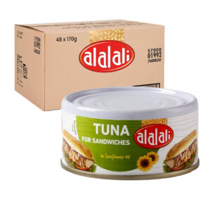 تونة يلوفين بزيت دوار الشمس العلالي