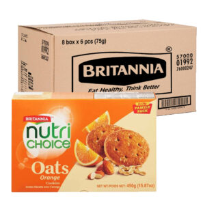 بسكويت شوفان بالبرتقال نوتري تشويس