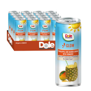 عصير أناناس ومانجو مع كركم دول