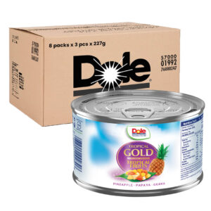 دول خليط فواكه استوائية مع أناناس