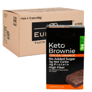 براوني كيتو كاكاو وبرتقال بيفِت يوروكيك