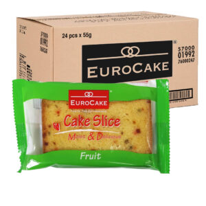 كيك شرائح بالفواكه يوروكيك