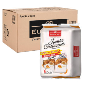 Eurocake Honey Jumbo Croissant 300g