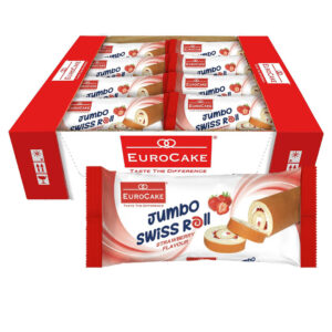 سويس رول فراولة جامبو يوروكيك