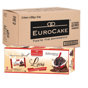 Eurocake Lova Chocolate Molten Cake 12 box x 50g x 3s