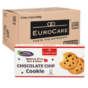 كوكيز شوكولاتة طرية 9 قطع يوروكيك