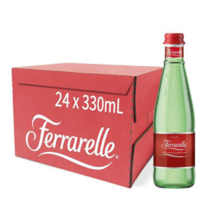 مياه فيراريلي فوارة طبيعية زجاج 350 مل