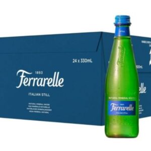 Ferrarelle Natural Still Water Glass Bottle 330ml 24 pcs x 330ml