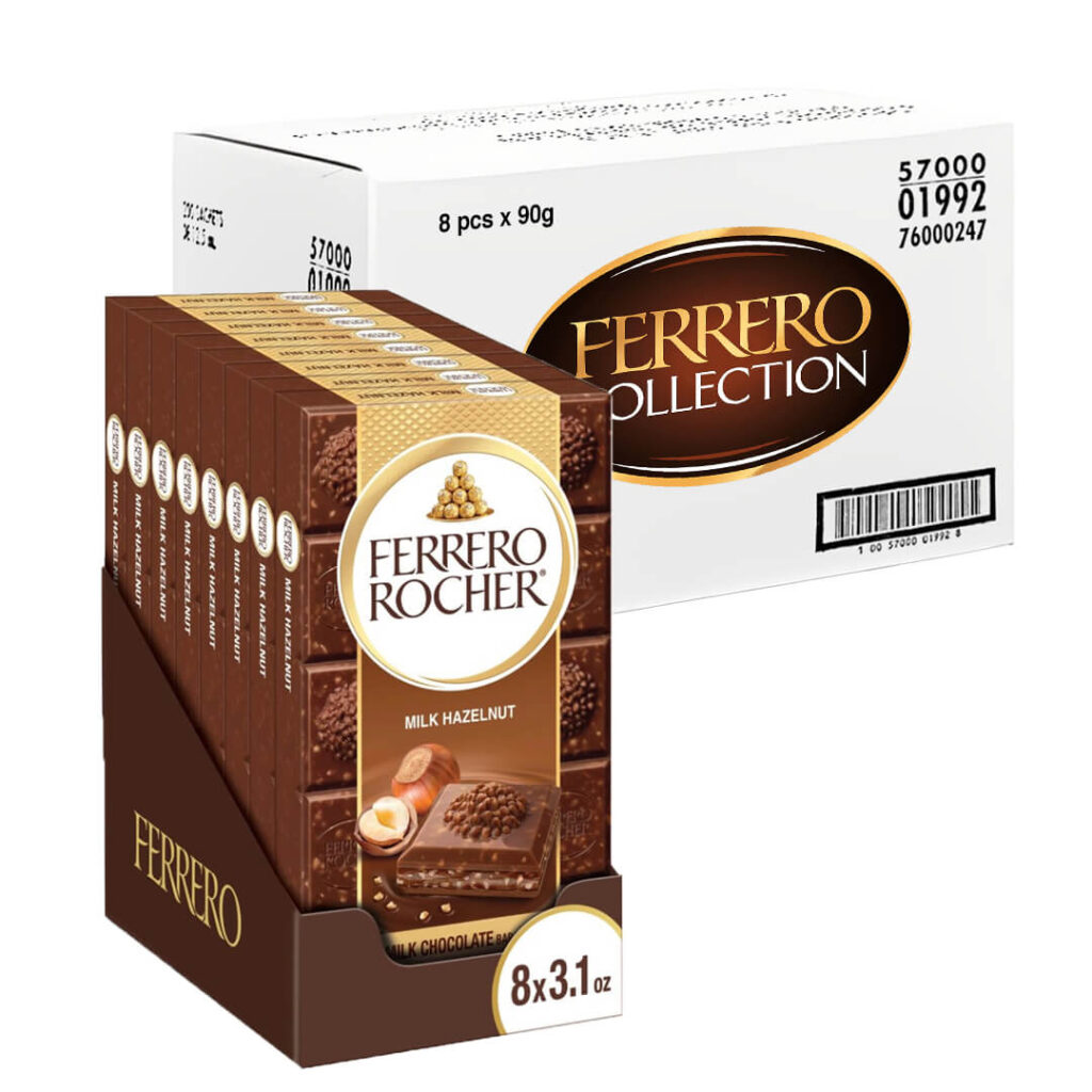 Ferrero Rocher Milky Hazelnut Bar - Martoo Store In Dubai
