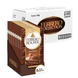 Ferrero Rocher Milky Hazelnut Bar 90g