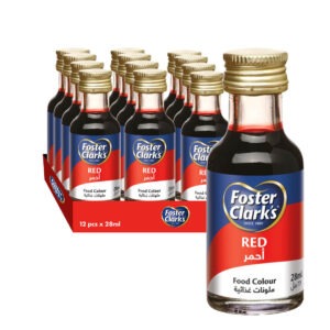 لون غذائي أحمر فوستر كلاركس