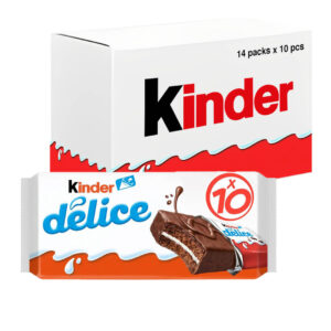 كيندر ديليس شوكولاتة بحشوة حليب وكاكاو 390 جم