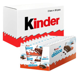 كيندر ديليس شوكولاتة بحشوة الحليب وكاكاو 39 جم