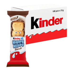 كيندر هابي هيبو بسكويت كاكاو 21 جم