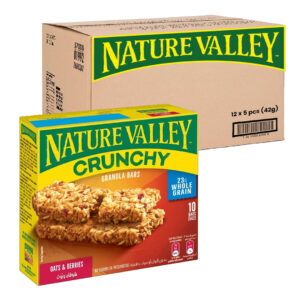 Nature Valley Crunchy Oats and Berries Granola Bar 12 box x 5pcs x 42g