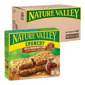 Nature Valley Crunchy Oats & Canadian Maple Syrup Granola Bar 12 box x 5pcs x 42g