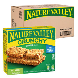 Nature Valley Crunchy Oats and Honey Granola Bar 12 box x 5pcs x 42g