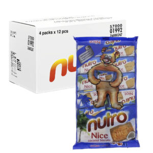 Nutro Nice Coconut Biscuits 12x50g