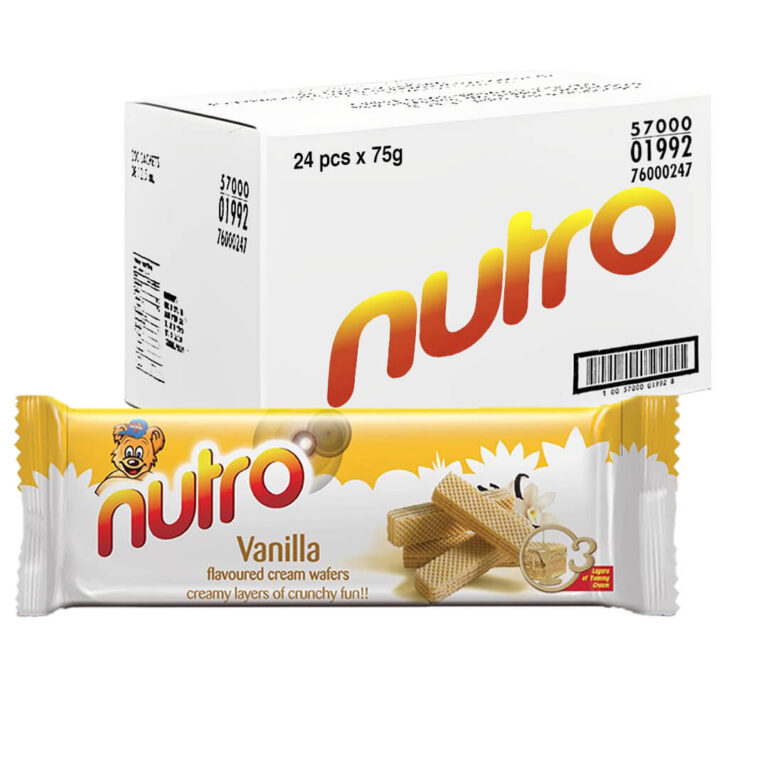 Nutro Wafer Vanilla 75g - Martoo Store In Abu Dhabi