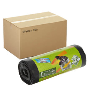 أكياس نفايات سوداء رول باكتي جارد 75×103 سم