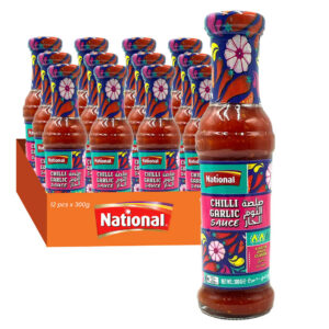 صلصة فلفل حار بالثوم ناشيونال