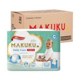 Daily Care Pants Diaper L-4 Makuku 8packs x 30pcs