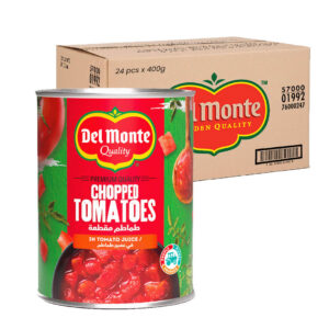 Del Monte Chopped Tomatoes in Tomato Juice 24pcs x 400g