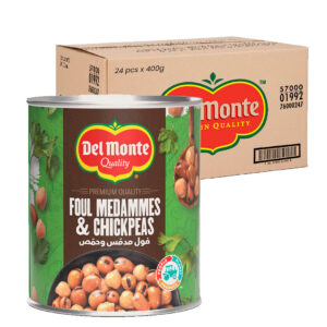 Del Monte Foul Medammes and Chickepeas 24x400g