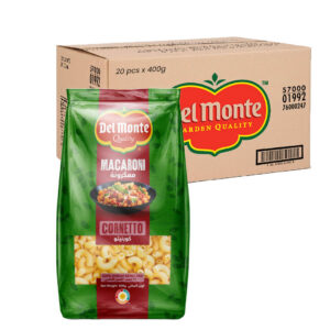 Del Monte Macaroni Cornetto Pasta 20x400g