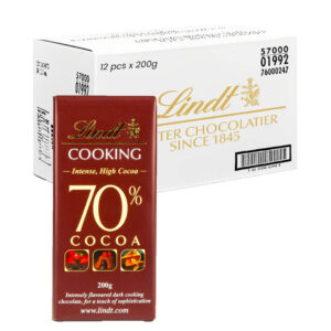 ليندت شوكولاتة للطبخ 70٪ كاكاو مكثف