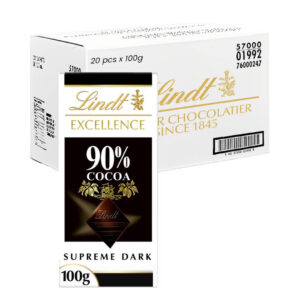 ليندت إكسلنس شوكولاتة داكنة 90% كاكاو