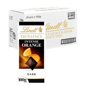 ليندت إكسلنس شوكولاتة داكنة بالبرتقال