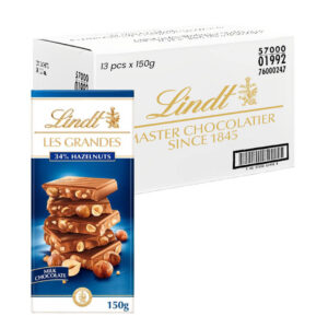 ليندت 34٪ شوكولاتة بالحليب بالبندق