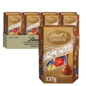 Lindt Lindor Chocolate 8pcs x 137g