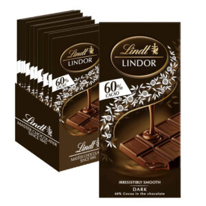 ليندت ليندور 60% لوح شوكولاتة داكنة