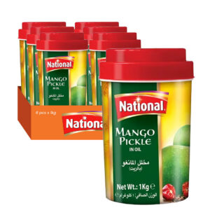 مخلل مانجو بالزيت ناشيونال 1 كجم
