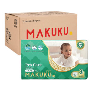 حفاضات لاصق برو كير مقاس M-3 ماكوكو