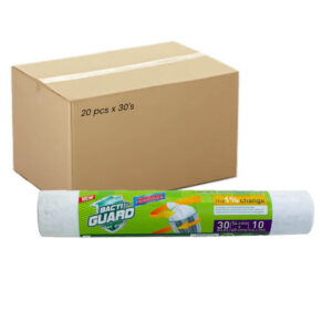 أكياس نفايات بيضاء رول باكتي جارد 54×60 سم