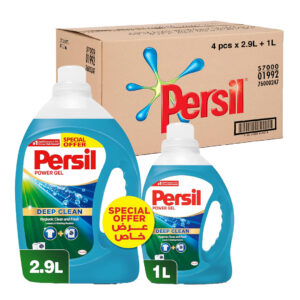 Persil Power Gel Liquid Laundry Detergent 4 pcs x 2.9L + 1L
