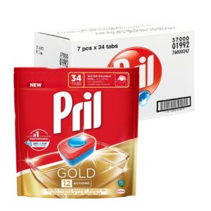 بريل أقراص صحون جولد 34 حبة