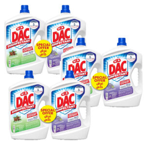 Dac Disinfectant Pine + Lavender Twin 2.9L 3 pcs x (2x2.9L)